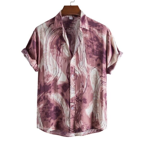 Floral Hawaiian Aloha Men’s Aloha Shirt - Image 6