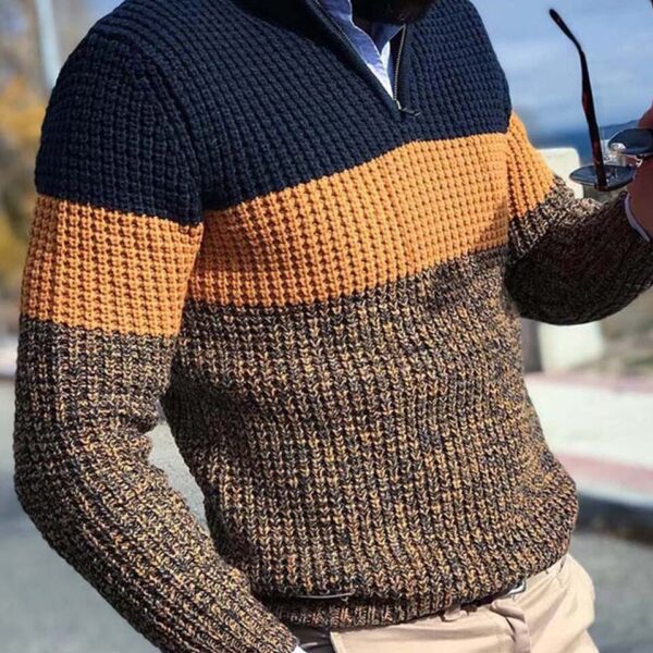 Men Autumn Winter Pullover - Image 3