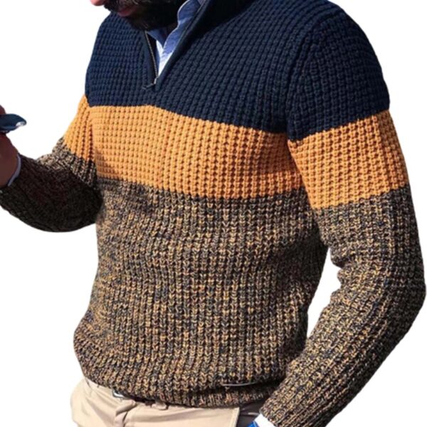 Men Autumn Winter Pullover - Image 2