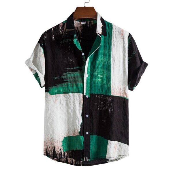 Floral Hawaiian Aloha Men’s Aloha Shirt - Image 8