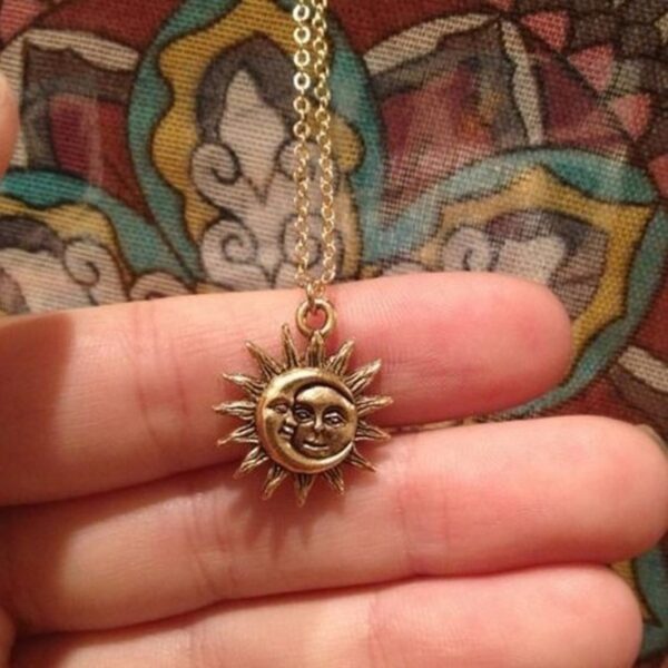 Sun and Moon Necklace