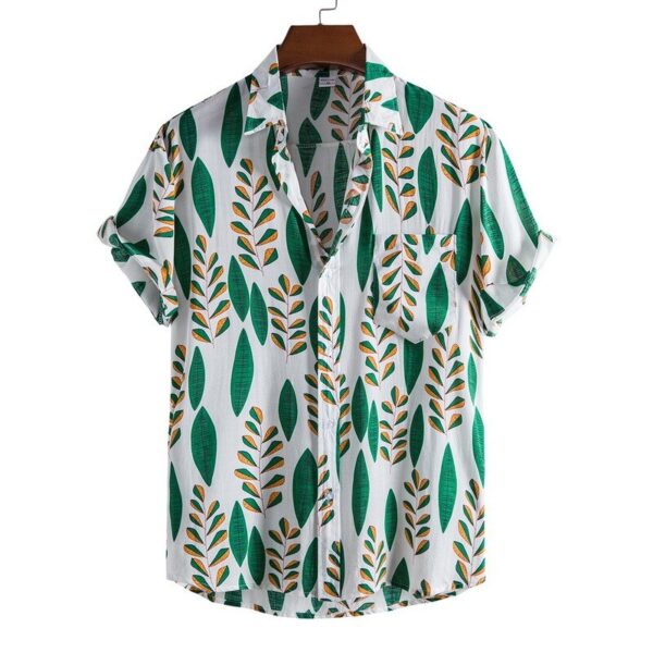 Floral Hawaiian Aloha Men’s Aloha Shirt - Image 11