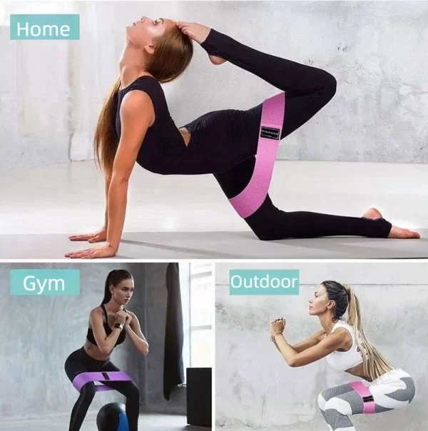 Elastic squat resistance belt - Image 4