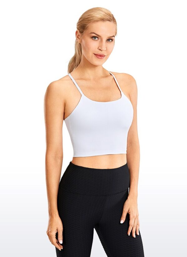 Yoga Workout Crop Tank Top - Image 13