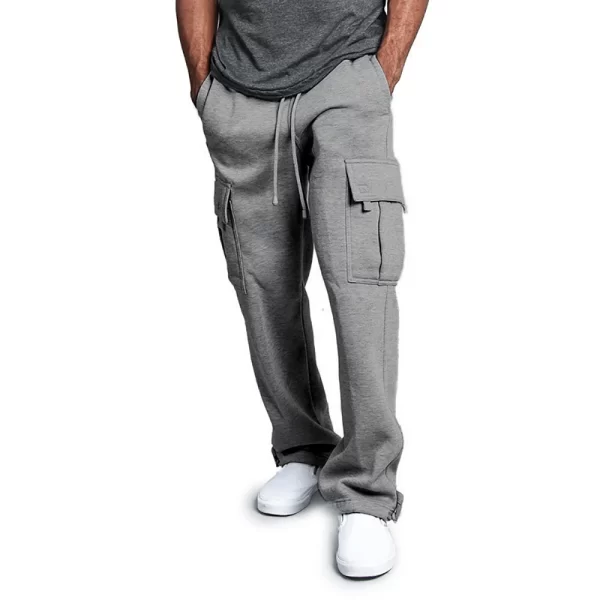 Straight Fit Cargo Joggers