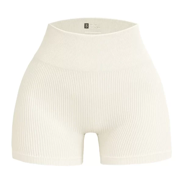 High-waisted Yoga Shorts For Women - Image 6